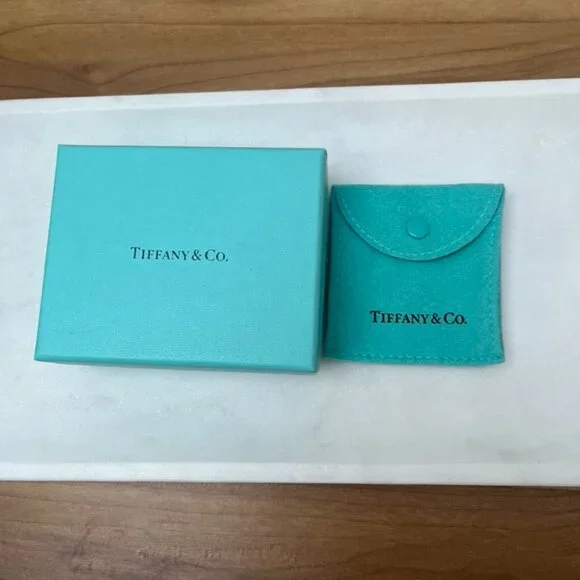 Tiffany & Co Silver Notes Bar Pendant Necklace 16" - Picture 2 of 4